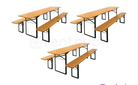 Bierzeltgarnituren PRO 50 3er-Set