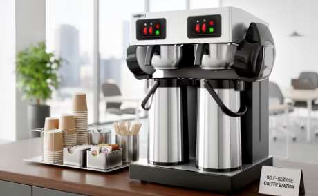 Profi-Kaffeemaschine mit 2x Isolierkanne
